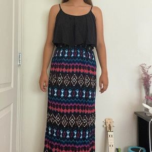 Maxi summer dress. Size M